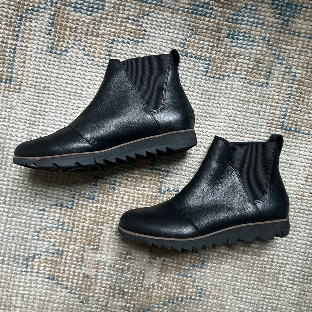 Sorel Harlow Chelsea Boot 7 Black